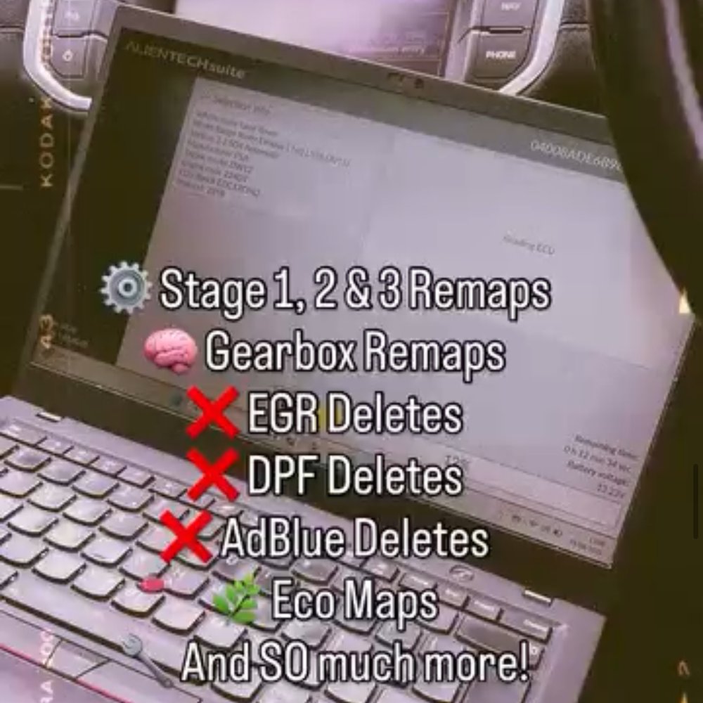 Stage 1-3 remaps, gearbox, eco maps and more